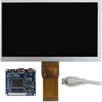 7 Inch 1024*600 Screen Display LCD Monitor Driver Control Board Mini HDMI-Compatible For Lattepanda,Raspberry Pi Banana Pi PC
