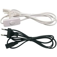 1.5m 1.8m T4 Switch Power Cord 2 Pin IEC-320-C7 303 Extension Cords EU AC Power Cable US Plug Adapter for PS5 Xbox Radio Speaker