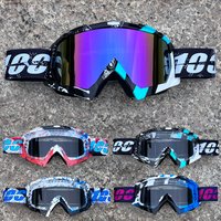Motorcycle Goggles Motocross Glasses ATV MX Off Road Eyewear Helmet Protection Dirt Bike Cycling Riding Windproof Mask