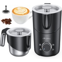 Electric split type Milk Frother Automatic Rotary Foamer 6 in 1 Hot and Cold Milk Foam Maker For Coffee Cappuccino Latte