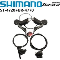 SHIMANO TIAGRA 4720+4770 Hydraulic Disc Brake 2x10s DUAL CONTROL LEVER 4720 Shifter 4770 Brake Caliper For Road Bike Original