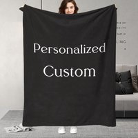 Personalized Custom Blanket with Photo - Affordable Custom Face Pattern Gift for Boyfriend Birthday Girls dogs Guest Celebration