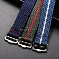 20mm 22mm Canvas Nylon Militärarmband für Seiko für Omega Nylon Uhrenarmband Armband für Tudor Band Universal Herren Damen Armband