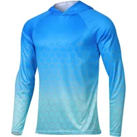 Fishing Hoodie Men Long Sleeve Quick Dry Breathable Clothing Uv Protection Outdoor Fishing T-shirt fishing clothes