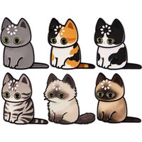 Enamel Pins Loading Cat Brooches Badges Cute Animal Brooch Pines Men Lapel Pins Badge on Backpack Clothing Accessories DIY Gifts