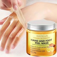 Vitamin C & Turmeric Hand Wax Mask for Hands And Feet Smoothing Skin Gentle Cleansing Illuminating Hand Skin Care