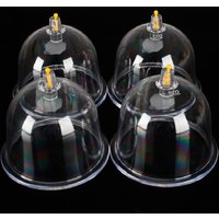 4PC Extra Large Household Vacuum Cupper Chest Tank Oversized Fire Tank Gas Tank Full Large Tank Moisture Suction Cup Non-glass