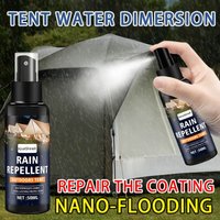 Nano-Coating Tent Waterproof Spray -Superhydrophobic Rain Repellent for Shoes,Tents & Outdoor Gear,Nano Raincoat Technology,50ml