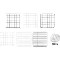 Portable Panel, DIY Cage Iron Expandable Supplies Wire Fence for Hamster Indoor Puppy Turtle Dog
