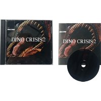PS 1 dino crisis PAL With Manual Copy Disc Game Black Bottom Unlock Console Station 1 Retro Optical Driver Video Game Part