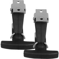 2Pcs A126B 1 Stainless Steel Rubber Engine Hood Latches T Handle Shock Absorption Easy Install Car Toolbox Hatch flexible latch
