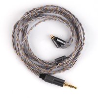 Tripowin Zoe Verbesserte Kopfhörer Kabel 4-Core Reinem Kupfer Silber-Überzogene Kupfer Gold-Überzogene 24AWG Litz Draht KZ ZS10 PRO TINHIFI