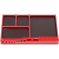 Magnetic Screw Tray Storage Container Ring Electronic Parts Screw Beads Organizer Tray for Boat Airplane Model HSP RC Model Car