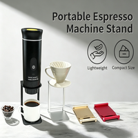 2026 Foldable Coffee Machine Stand Aluminum Alloy Sturdy Drip Filter Holder Durable Portable Espresso Machine Accessories