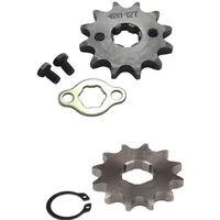 12T Tooth 428 ID 17mm /20mm Front Engine Sprocket For Motorcycle Dirt bike ATV Quad Buggy