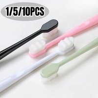 Ultra Fine Soft Bristled Toothbrush Million Nanometer Bristles Gentle Adults Deep Cleaning Portable Travel Oral Care Tool