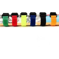 Fishing Rod Tie Straps, Hook & Loop Fastener Holder Belt, Portable Rod Suspender Wrap Band Outdoor Fishing Accessories