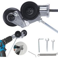 Perceuse électrique, fixation de coupe de plaque, outils de coupe gratuits à Double tête, coupe de tôle de fer, ciseaux de poinçonnage de plaque
