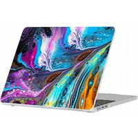 Marble Abstract Art Hard PC Laptop Case For MacBook Air Pro 13 14 15 16 inch Snap-on Shockproof Protective Notebook Cover