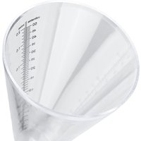 Ground Rainfall Measurement Tool Cone Rain Gauge for Garden and Lawn Helps Monitor Watering Needs and Protect Plants