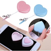 Macaron Mobile Phone Screen Wipe Macaron Portable Keychain for Mobile Computer Electronic Glasses Cleaner Cloth