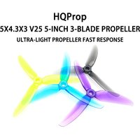 2 Pairs HQ Prop 5x4.3x3 V2S For 5 inch FPV Drone 3 Blade Propeller FPV Drone Racing DIY Parts
