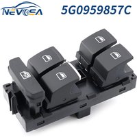 NEVOSA 5G0959857C Driver Side Master Car Window Lifter Control Switch For VW Golf 7 MK7 Touran Tiguan Carfter 5GG959857A