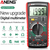ANENG DT9205A Digital Multimeter True RMS High-Precision AC/DC Voltage Current Tester NCV Transistor Electrician Tool