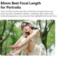7Artisans 85mm F1.8 Auto Focus Lens Full Frame Large Aperture Portrait Prime Lens for Sony ZVE10 A7C Nikon Z50 Z9 L mount