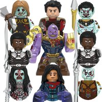 Zombie Avengers Blocks ShangChi for Toy Gifts New Thanos BIG Bricks Action Figures Children Building Blocks for Party Gifts