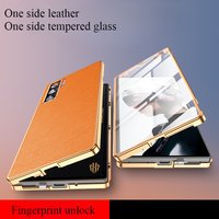 Case For Redmagic 10 9 Pro Pro+ 360 Full Tempered Glass Leather Cover For Red Magic 10 Pro Double Sided Protection Bumper