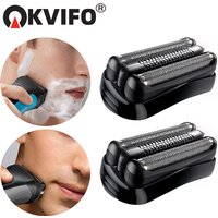 KVIFO 21B For Braun Series 3 32B 32S Electric Shaver Head Accessories Knife Membrane 301S 310S 320S 340S 360S 3040S 3010s 3050
