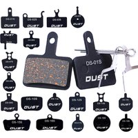 AliExpress 1Pair (2pcs) RISK Dust Mountain Bike Bicycle Resin Semi-Metal Disc Brake Pad Copper Fiber Lining Brake Adjusting Tool