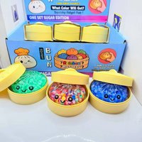 New Bubble Bead Steamed Bun Steamer Liquid Multiple Colors Random Decoration Gift Beautiful Desktop Sensory Toy
