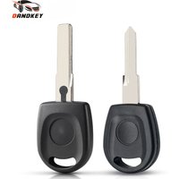 Dandkey Transponder Key Shell NEW Uncut Blade HU66 HU49 Blade Car Key Blank Case For VW Volkswagen SKoda SEAT key Case