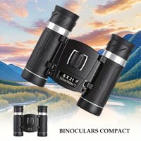 8X21 HD Telescope Binoculars Ipx4 Waterproof Bak4 Prism Fmc Coating Folding Portable For Observing Outdoor Scenery Camping Hunti