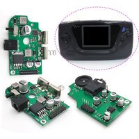 Replace Power Supply On Off Board Pre-Soldered IC Capacitors Repair Kit For Sega Game Gear GG Console Power Volume Board