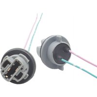 10Pcs 7440 W21W T20 LED bulb holder LED socket adapter connector LED parking side light lamp Wiring Harness Socket