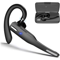 YYK525 Wireless Bluetooth-compatible Earphone Handsfree Business Headset Mini Earbuds Built-in Mic for Car Driving 896C