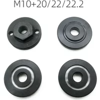 2/4pcs Angle Grinder Inner Outer Flange Nut Set Tool 20/22/22.2mm Circular Saw Blade Press Plate For Model 100 Angle Grinder