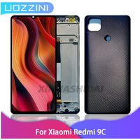 AAA+Tested For Xiaomi Redmi 9C M2006C3MG LCD Display Touch Screen Frame Battey Cover Housing Digitizer Assembly For Redmi 9C