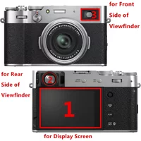 Tempered Glass Protector For FUJIFILM X100 VI & V Screen / Hybrid Viewfinders X100VI