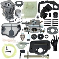 Engine Block Cylinder Piston Kit For Husqvarna 136,136E,137,137E,530069417,530069414,530069454,530069317