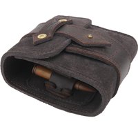 Leather Cartridge Pouch Ammo Wallet Rifle Bullet Holder Shotshell Pouch for .308 .45-70 .30-06 .44MAG