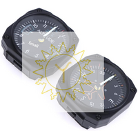 Aviation Simulation Instrument Clock Aircraft Instrument Clockaviation Flight Simulator Accessories Simulator Clock