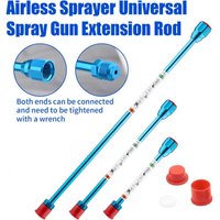 Airless Paint Sprayer Extension Rod 20/30/50cm Aluminum Paint Gun Extension Pole Painting Tools Accessories