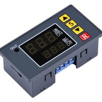 AliExpress Gaqqee AC 110V-220V T3231 Digital Time Delay Relay 0-999 LED Display Cycle Timer Control Switch Red Blue Display With Shell