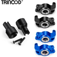 TRINOOD Metal Front Rear Diff Cup Rear Axle Cup for A-rrma 1/18 Granite Grom Typhon Mojave Upgrade Parts
