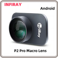 A+ INFIRAY P2 Pro Macro Lens 8mm Infrared Thermal Imager Lens Thermal Camera Macro Lens for Android