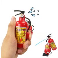Child Funny Mini Fire Extinguisher Toys Whole Person Prank Gift Water Gun Spray Water Children Firefighters Professional Props